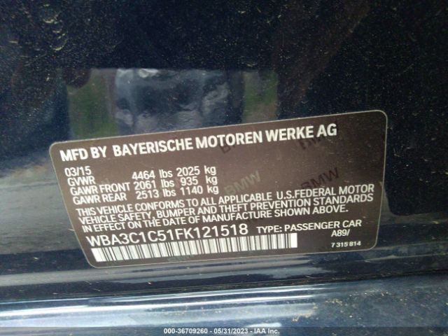 WBA3C1C51FK121518 BMW 3 Series 328i