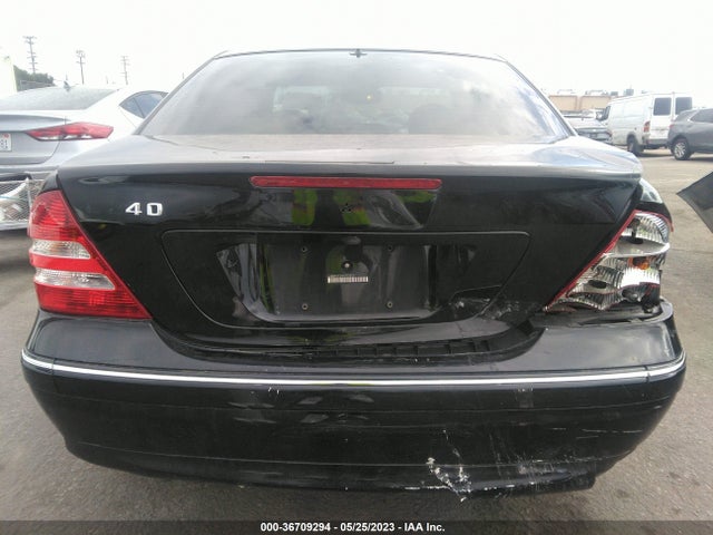 2005 MERCEDES-BENZ C-CLASS 2.6L VIN: WDBRF61J25A773522