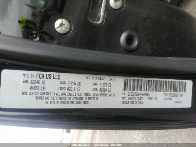 2C3CDZBG8FH804605 Dodge Challenger Sxt Plus