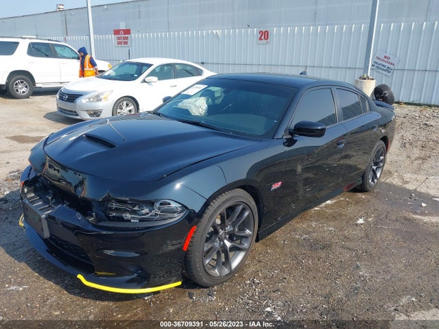 2022 DODGE CHARGER SCAT PACK VIN: 2C3CDXGJ5NH262080