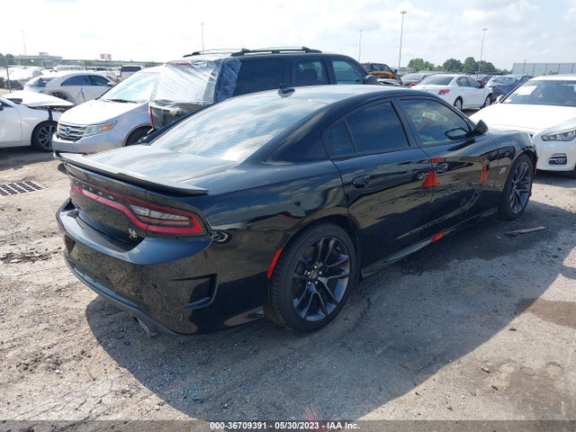 2022 DODGE CHARGER SCAT PACK VIN: 2C3CDXGJ5NH262080