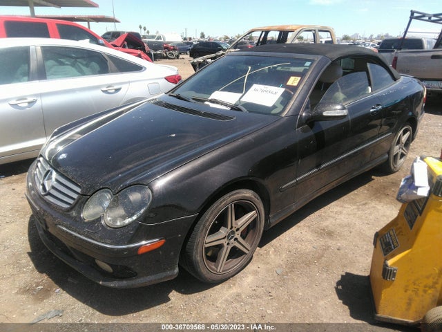 2004 MERCEDES-BENZ CLK-CLASS CABRIOLET 5.0L VIN: WDBTK75G04T012156