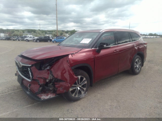 Toyota Highlander Xle 2022 5TDHZRBHXNS572519 Image 2