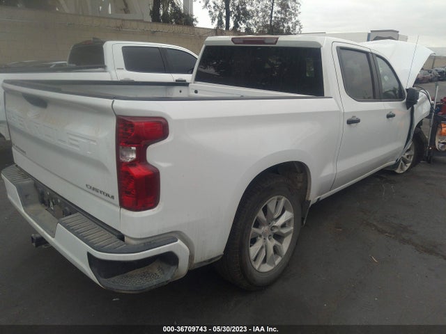 Chevrolet Silverado 1500 Custom 2022 1GCPABEK4NZ603442 Image 4