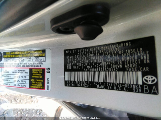 Toyota Corolla 2016 5YFBURHE6GP528482 Image 21