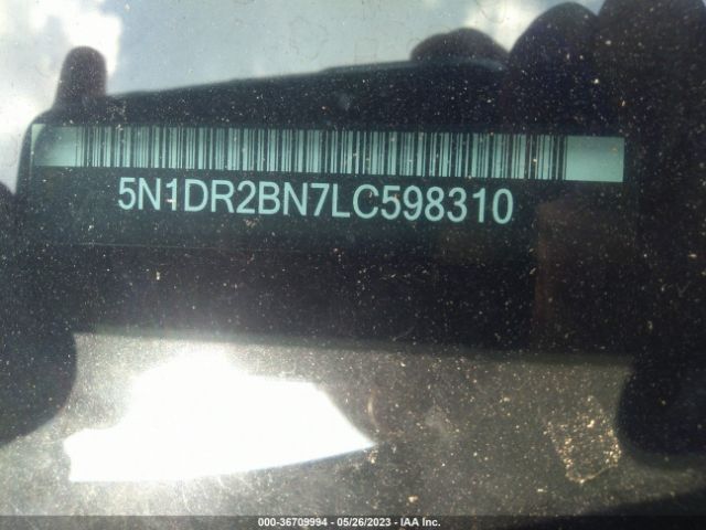 5N1DR2BN7LC598310 Nissan Pathfinder Sv