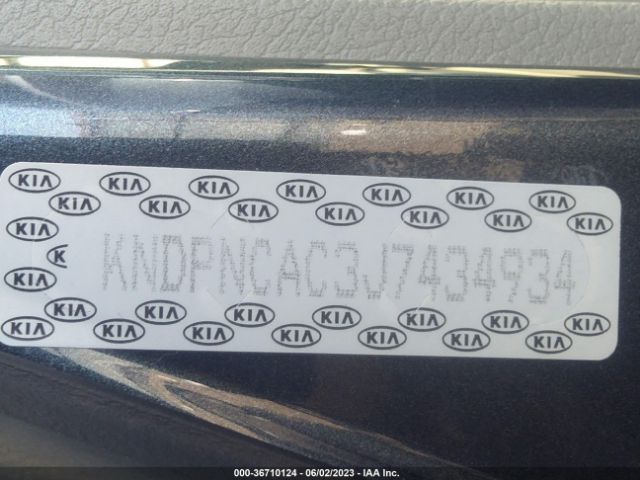 KNDPNCAC3J7434934 KIA Sportage Ex