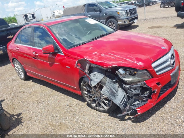 2013 MERCEDES-BENZ C-CLASS C 250 VIN: WDDGF4HBXDR246474