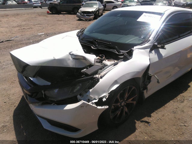 2019 HONDA CIVIC COUPE SPORT VIN: 2HGFC4B87KH300629