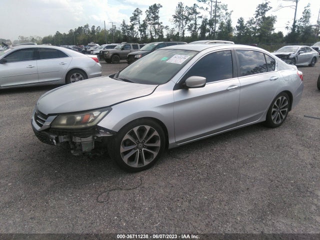 2014 HONDA ACCORD SEDAN SPORT VIN: 1HGCR2F5XEA087152