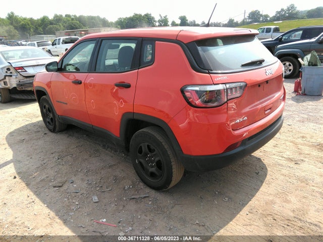 2019 JEEP COMPASS SPORT VIN: 3C4NJDAB3KT682940