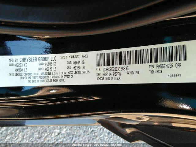 1C3BCBEG9EN136935 Chrysler 200 Touring
