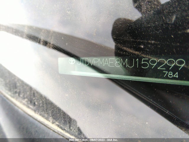 Toyota COROLLA LE 2021 JTDVPMAE8MJ159299 Image 9