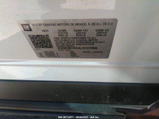 Chevrolet Blazer Lt 2020 3GNKBCRS4LS727865 Image 9
