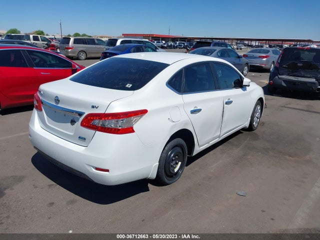 2013 NISSAN SENTRA SV VIN: 3N1AB7AP9DL628203
