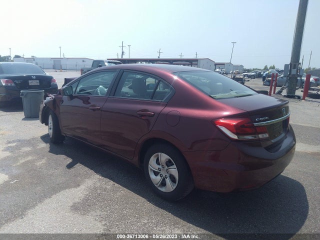 Honda Civic Sedan Lx 2014 19XFB2F50EE033887 Image 3