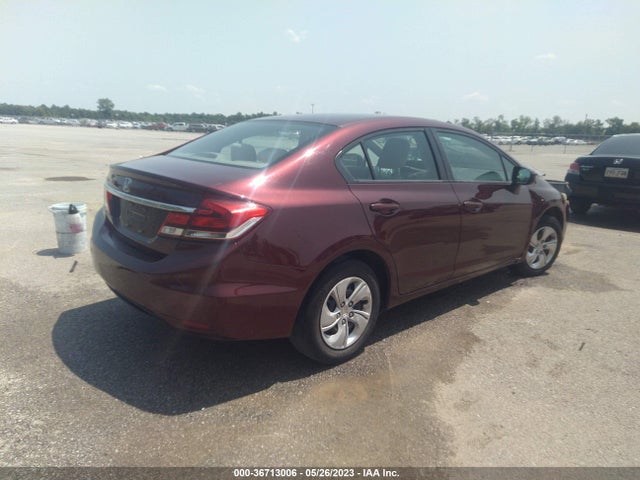 Honda Civic Sedan Lx 2014 19XFB2F50EE033887 Image 4
