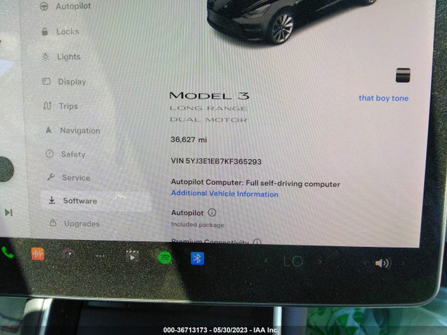 Tesla Model 3 Long Range/performance 2019 5YJ3E1EB7KF365293 Image 8