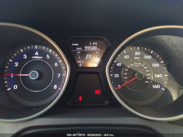 2013 HYUNDAI ELANTRA GLS VIN: 5NPDH4AEXDH416822
