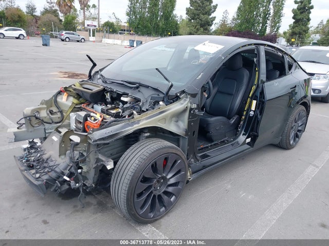 Tesla Model Y Performance 2021 5YJYGDEF6MF194818 Image 2
