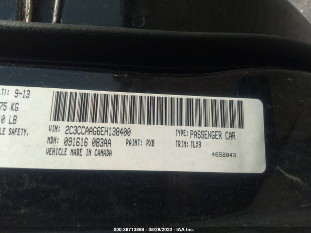 2C3CCAAG6EH138400 Chrysler 300