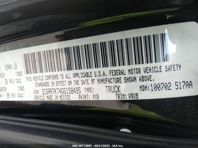 3C6RR7KT4GG158495 RAM 1500 Express