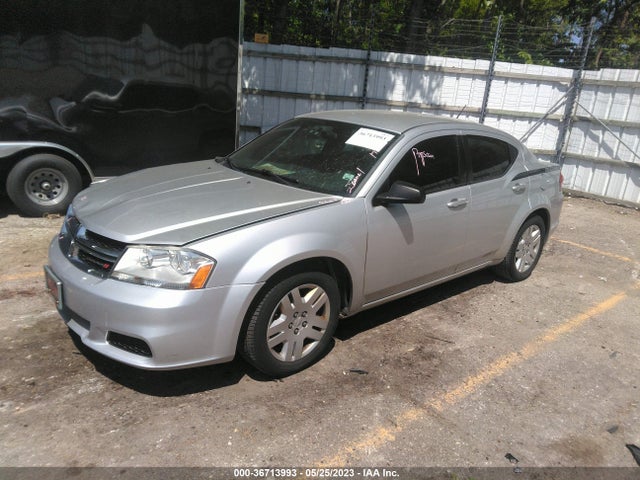 2012 DODGE AVENGER SE VIN: 1C3CDZAB4CN188295