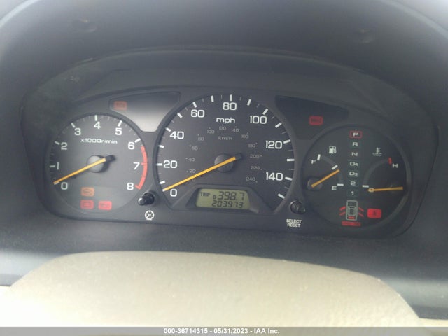 2002 HONDA ACCORD SDN EX W/LEATHER VIN: 1HGCG16542A013303
