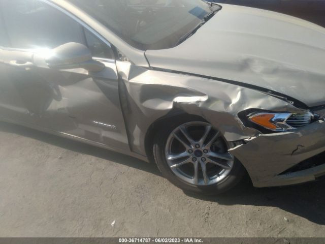 3FA6P0RU4GR196682 Ford Fusion Titanium Hybrid
