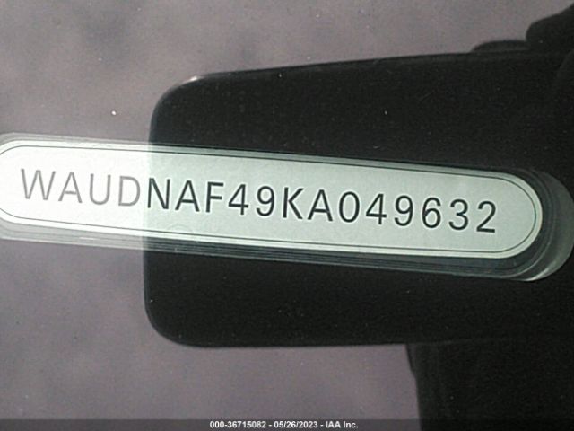 WAUDNAF49KA049632 Audi A4 45 Premium