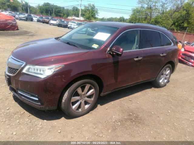 5FRYD3H97GB005766 Acura Mdx W/advance/w/advance