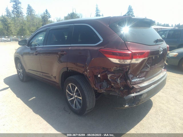 Toyota Highlander Xle/se 2017 5TDJZRFH2HS376817 Image 4