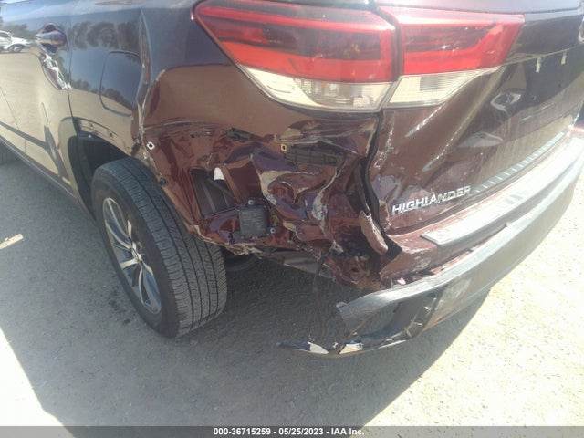 Toyota Highlander Xle/se 2017 5TDJZRFH2HS376817 Image 7