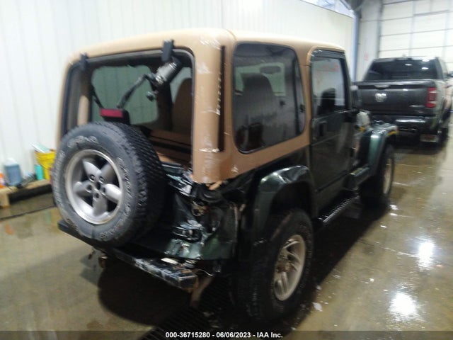 1997 JEEP WRANGLER SAHARA VIN: 1J4FY49S2VP498077