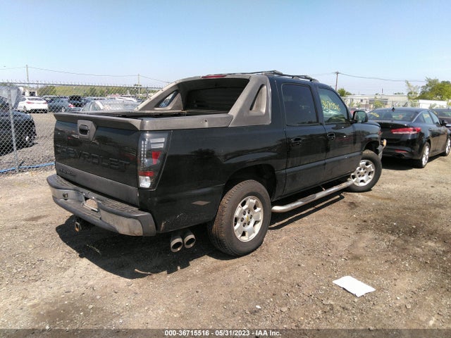 2004 CHEVROLET AVALANCHE Z71 VIN: 3GNEK12T04G324670