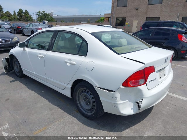 2007 HONDA CIVIC SDN LX VIN: JHMFA165X7S000908
