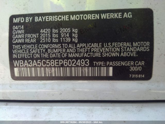 WBA3A5C58EP602493 BMW 3 Series 328i