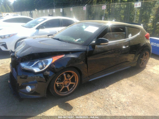 Hyundai Veloster Turbo 2017 KMHTC6AE2HU312693 Image 2