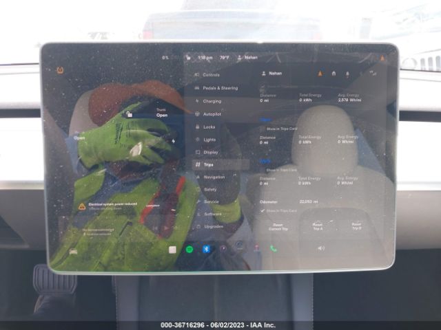 5YJ3E1EA0MF875141 Tesla Model 3 Standard Range Plus