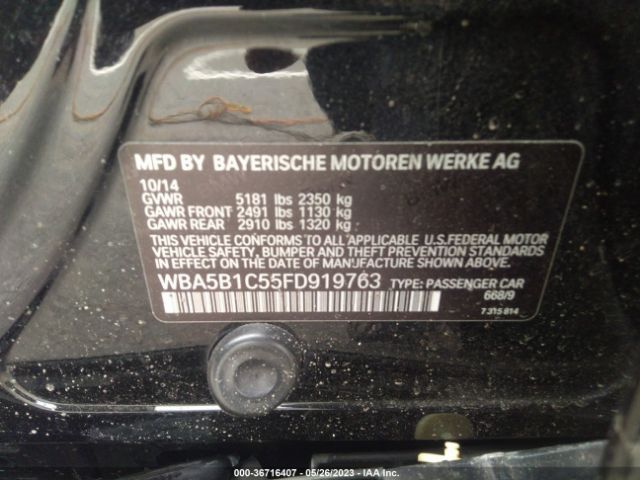 WBA5B1C55FD919763 BMW 5 Series 535i