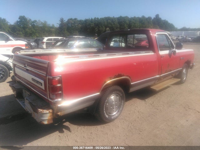 1988 DODGE D-SERIES D150 VIN: 1B7HD14YXJS629445