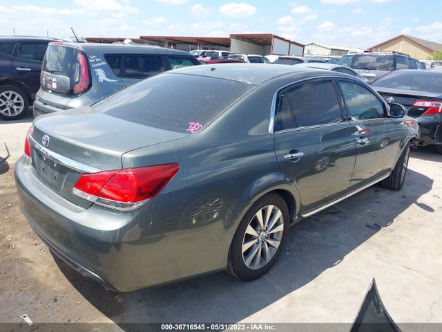 2011 TOYOTA AVALON VIN: 4T1BK3DB3BU421122
