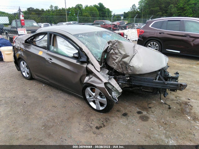 2013 HYUNDAI ELANTRA GLS PZEV VIN: 5NPDH4AE4DH280252