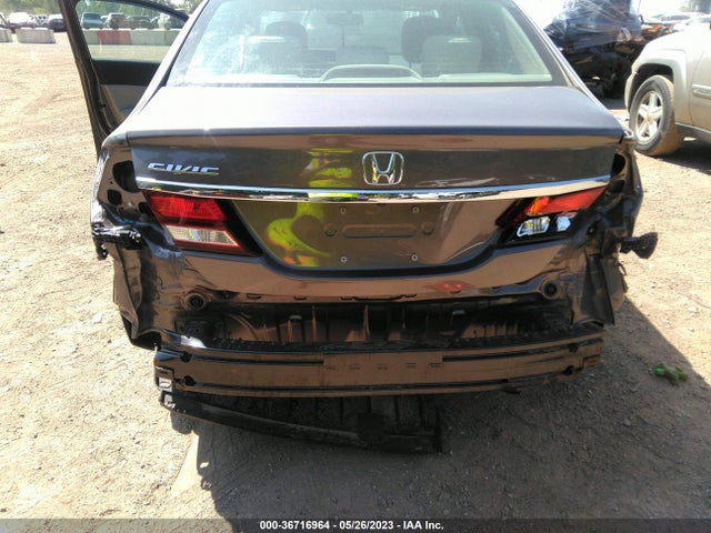 2015 HONDA CIVIC SEDAN LX VIN: 19XFB2F55FE037385