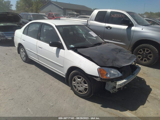 2002 HONDA CIVIC LX VIN: 2HGES16562H576555
