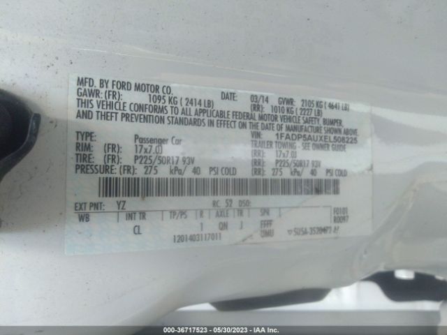 1FADP5AUXEL508225 Ford C-max Hybrid Se