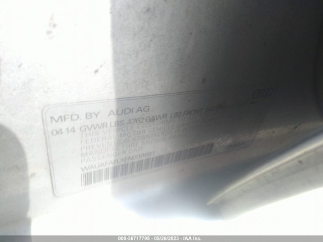 WAUAFAFLXEN039681 Audi A4 PREMIUM