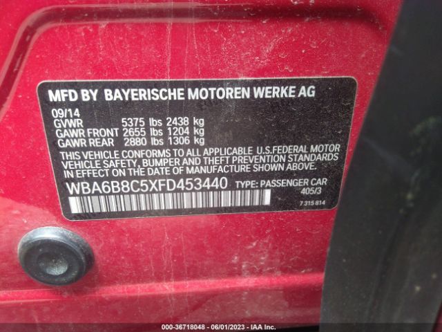 WBA6B8C5XFD453440 BMW 6 Series 640i Xdrive