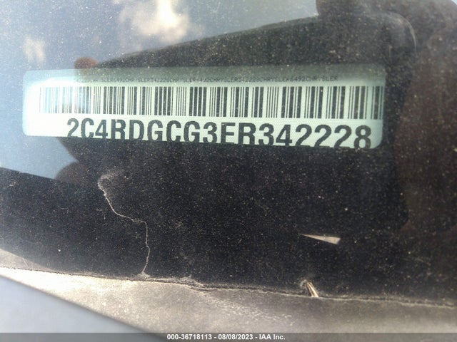 Dodge Grand Caravan Sxt 2014 2C4RDGCG3ER342228 Image 9
