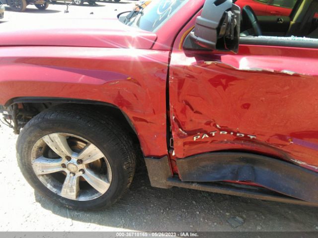 1C4NJPFB6GD698430 Jeep Patriot Latitude
